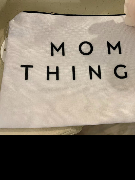 Mom Things zippered pouch.