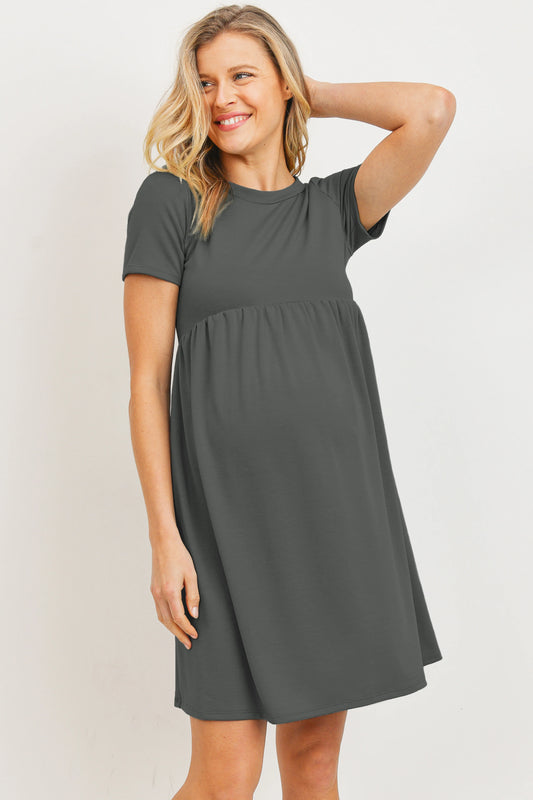 Babydoll Maternity T-Shirt Dress