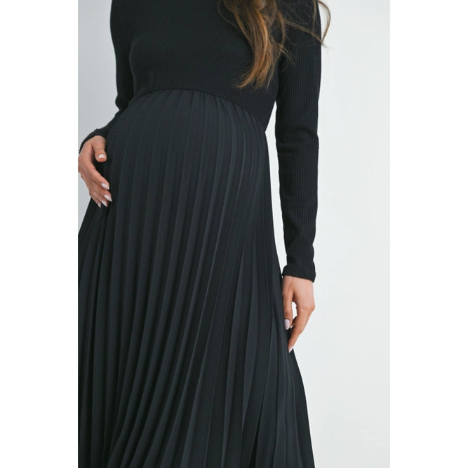 Midi Pleated Dress