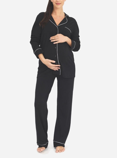 Maternity and Nursing Long Sleeve Pyjama Set