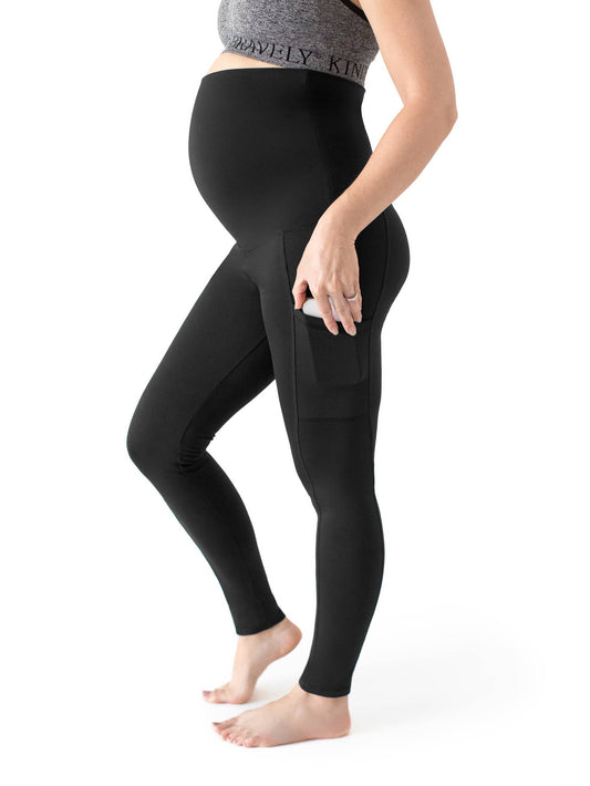 Bamboo Maternity & Postpartum Jogger | Fig