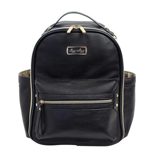Itzy Mini Backpack Diaper Bag Black