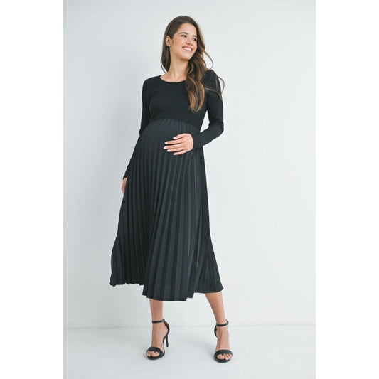 Midi Pleated Dress