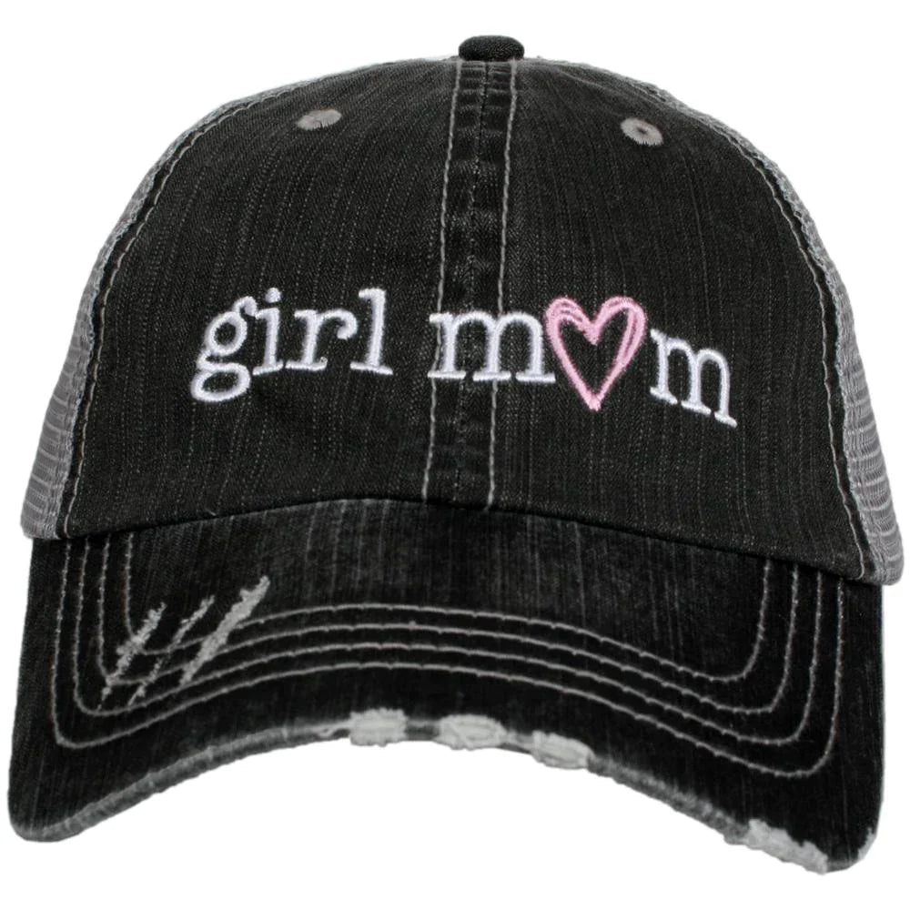 Hat girl mom