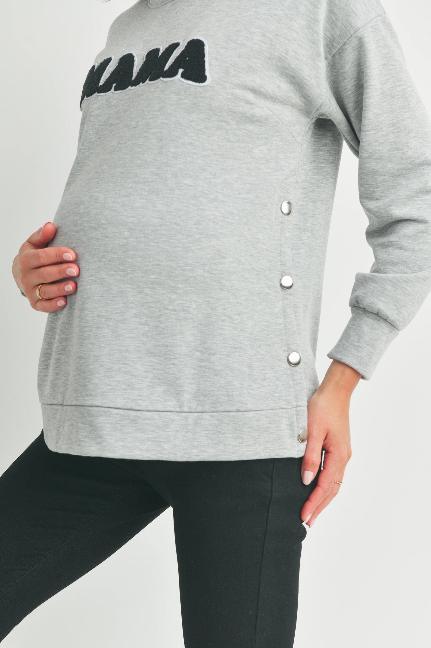 Mama Maternity Crewneck